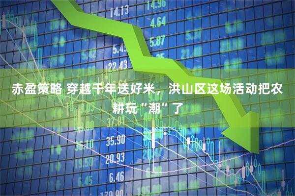 赤盈策略 穿越千年送好米，洪山区这场活动把农耕玩“潮”了